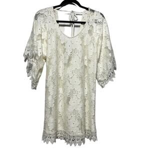 LucyLove White, Ivory Lace Dress / Size-Small